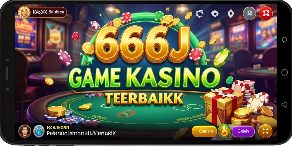 Screenshot gameplay 666J menampilkan aksi seru permainan Kasino.
