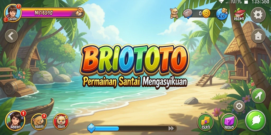 Tampilan dari gameplay <strong>BRIOTOTO</strong> yang seru dan menghibur.