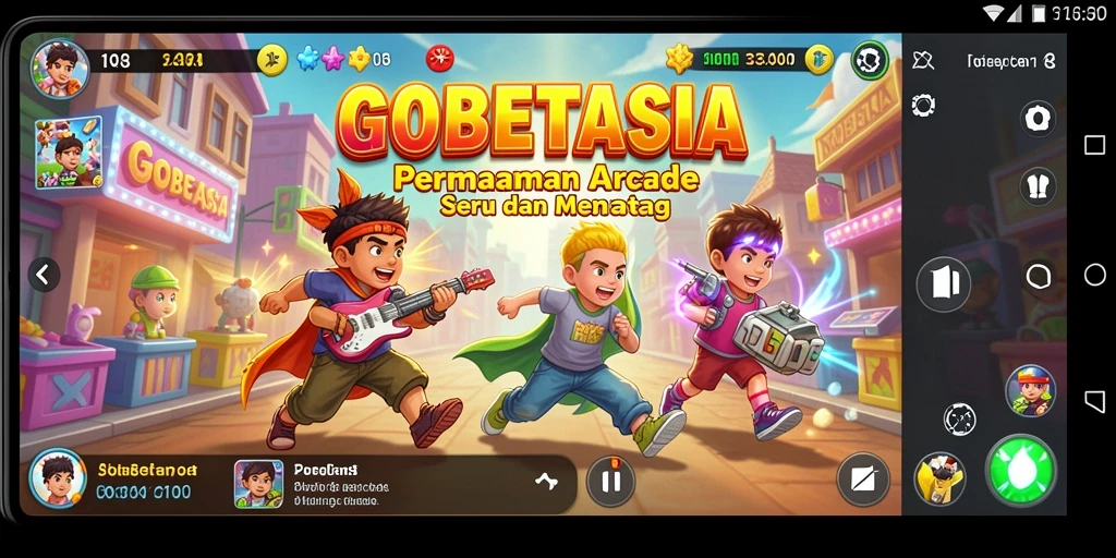 Gambaran gameplay seru <strong>GOBETASIA</strong> dalam aksi.
