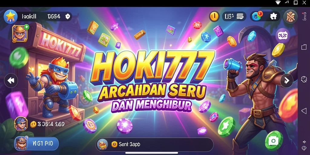 Tampilan gameplay HOKI777 yang seru dalam misi Arcade.
