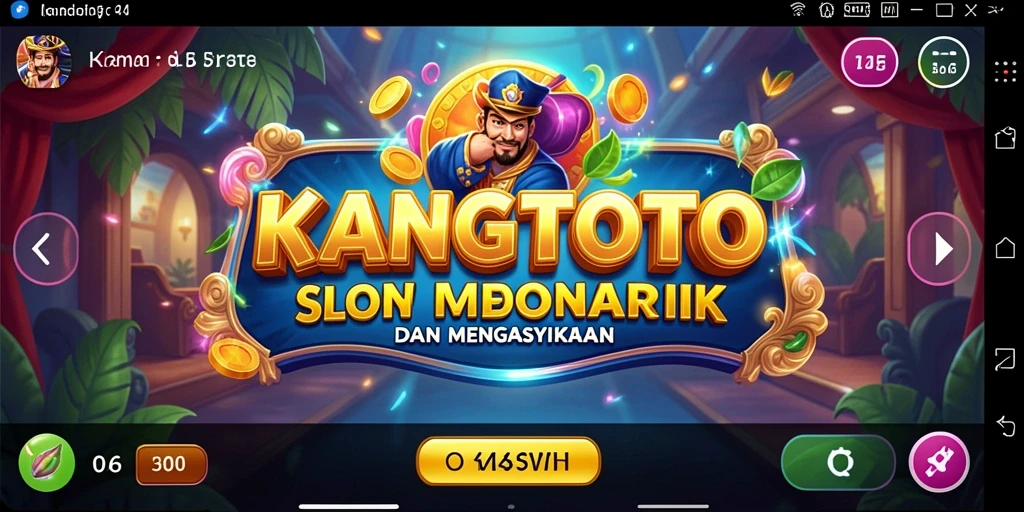 Gameplay KANGTOTO yang menegangkan dengan grafis menarik.